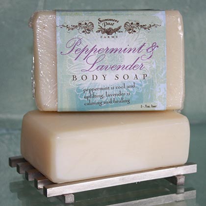 Peppermint & Lavender Body Soap
